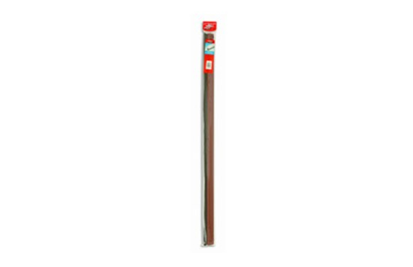 BURLETE BAJO PUERTA CURVO PVC/CEPILLO ADHESIVO