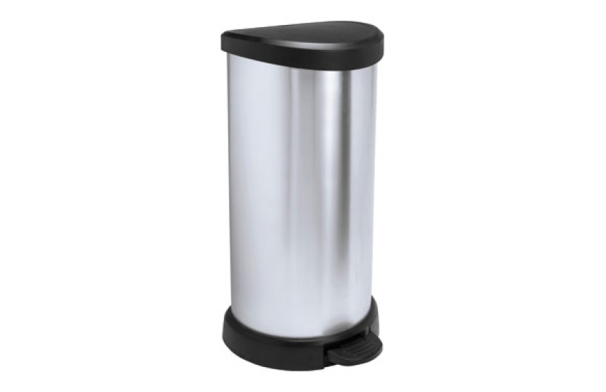 POUBELLE À PÉDALE POUBELLE EN MÉTAL CURVER EN MÉTAL