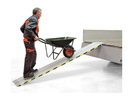 RAMPE PLATE FIXE EN ALUMINIUM