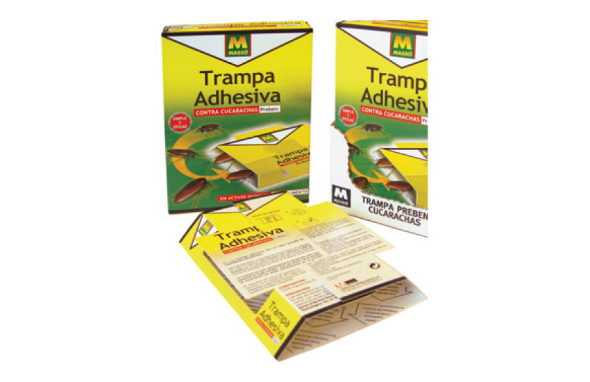 TRAMPA ADHESIVA GEL CUCARACHAS