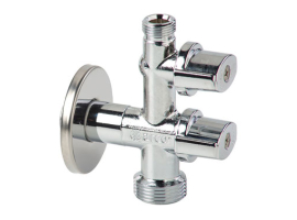 A-80 COMBI VALVE 1/2X3/4X3/8