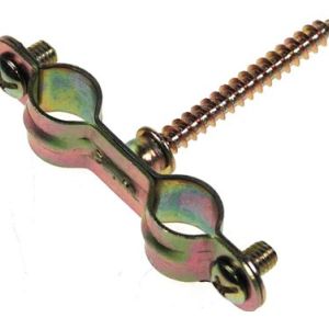 ABRAZADERA M 6 DOBLE CON TORNILLO 5 UDS